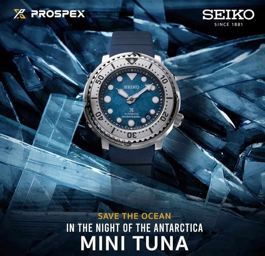 Seiko prospex mini tuna penguin save the ocean special edition SRPH77K1,  Men's Fashion, Watches & Accessories, Watches on Carousell