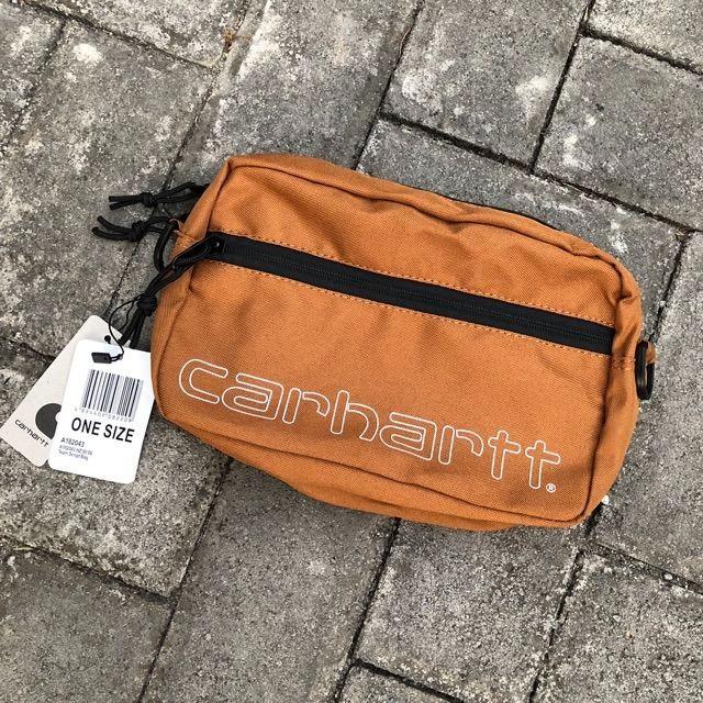 brown team script bag carhartt