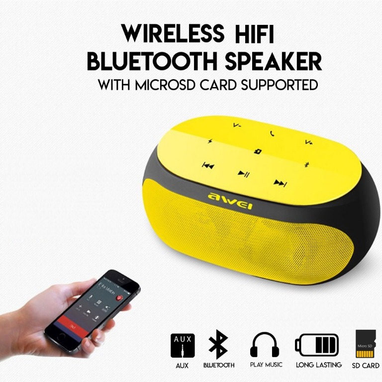 GREEN Waterproof Bluetooth 3.0+EDR Works w/Smart Ready iPhone 7 Speaker Shower 