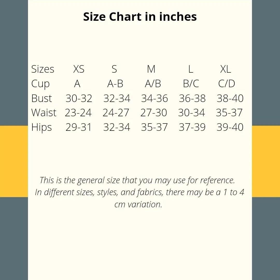 Shein bikini size guide store
