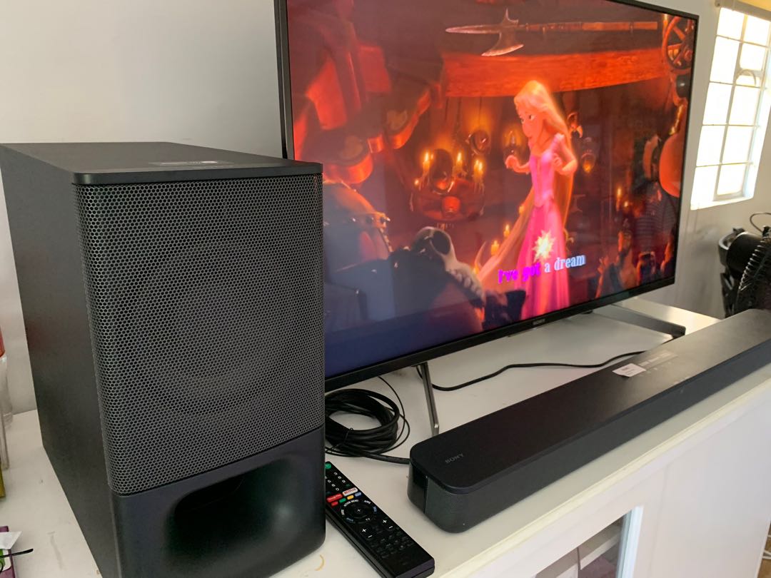 SONY soundbar with subwoofer, Audio, Soundbars, Speakers & Amplifiers