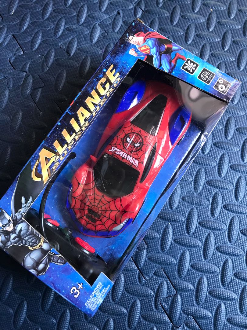 Spiderman Remote Control Car, Hobbies & Toys, Toys & Games on Carousell