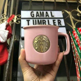 Starbucks Ceramic Mug with Bronze Seal