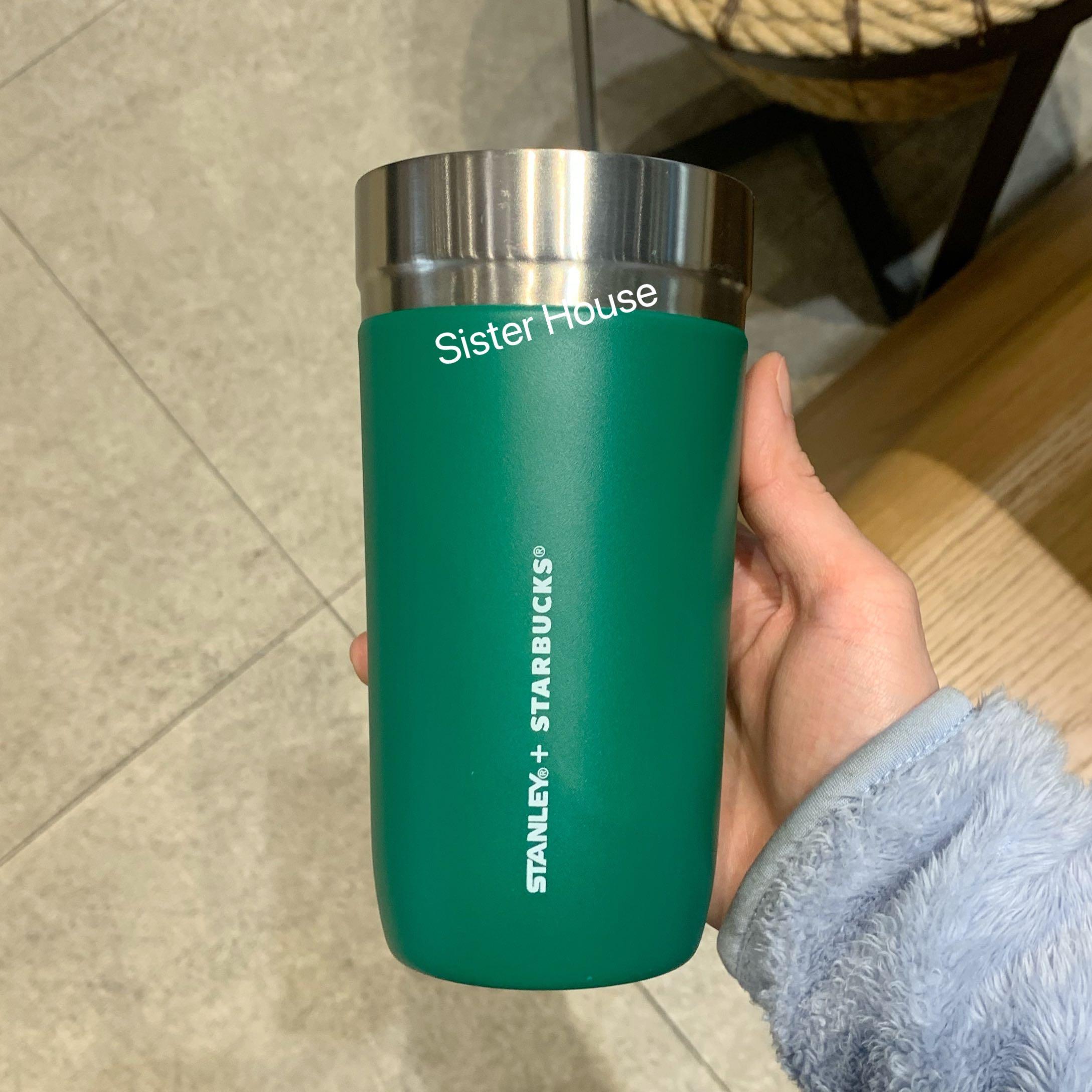 Starbucks] SS Green Stanley Iceland Tumbler 473ml