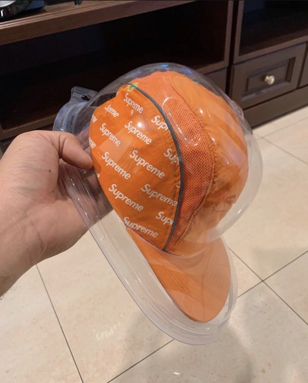 Supreme diagonal logo side panel camp cap on sale