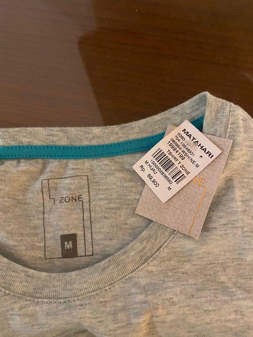 T Zone grey t-shirt brand new with tag