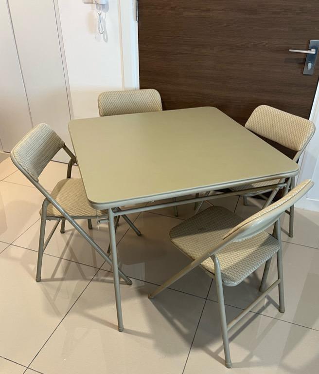 Folding card table target best sale