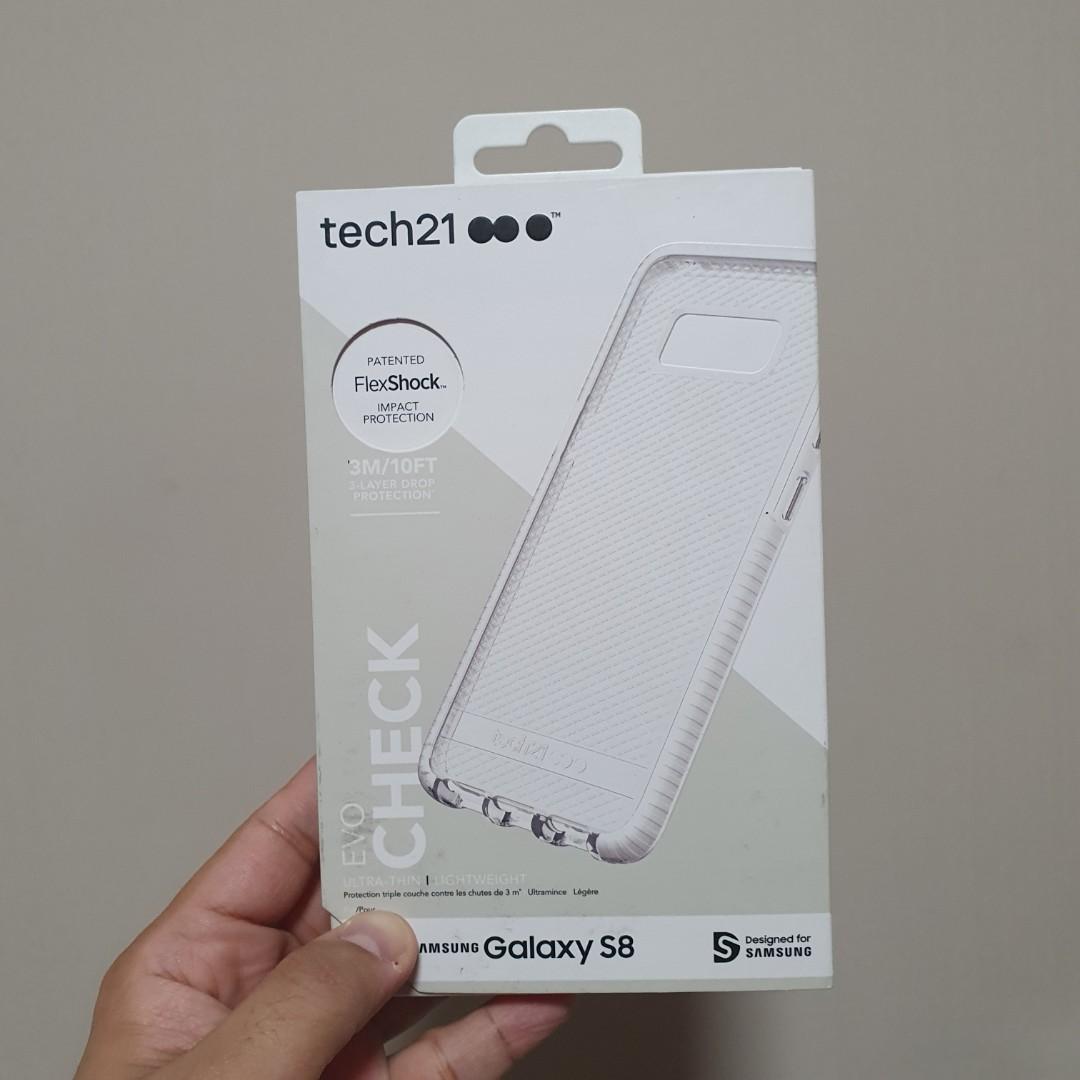 Tech21 EVO CHECK for Samsung Galaxy S8 (Category: Cases & Sleeves) located in Pasig City. Submitted by rcdc526 (Listing ID 1146455196, Image 1). Description: Authentic and never been used. Opened the box to check the case itself. Payment thru BPI or GCash Shipping thru Grab, Lalamove, Toktok, Joyride, ABest PM for more details. Thank you!.