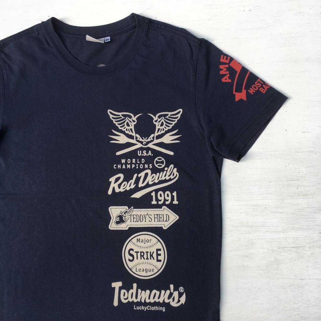 TED COMPANY TEDMAN LUCKY CLOTHING DEVIL EQUIPMENT, Men's Fashion, Tops &  Sets, Tshirts & Polo Shirts on Carousell