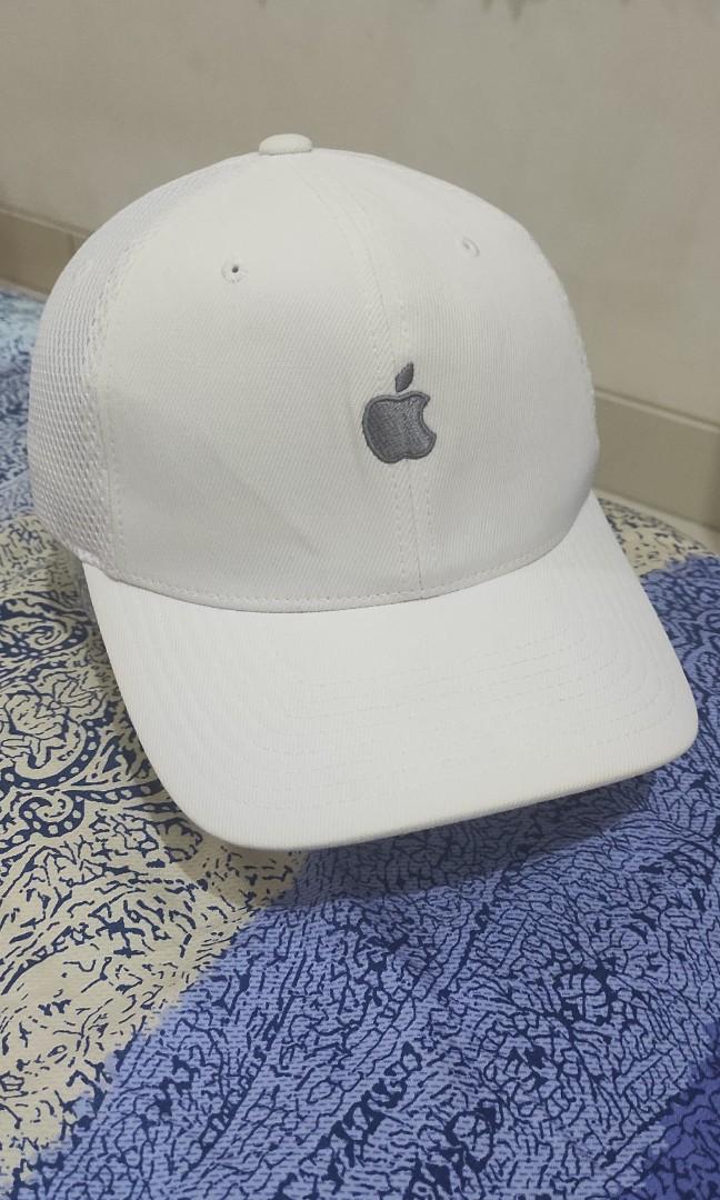 Topi Apple Logo, Fesyen Pria, Aksesoris 