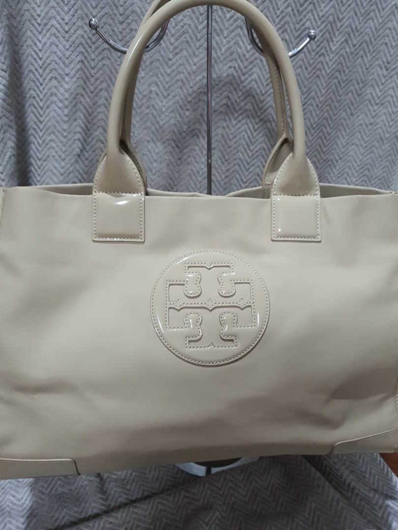 Ella patent tote hot sale
