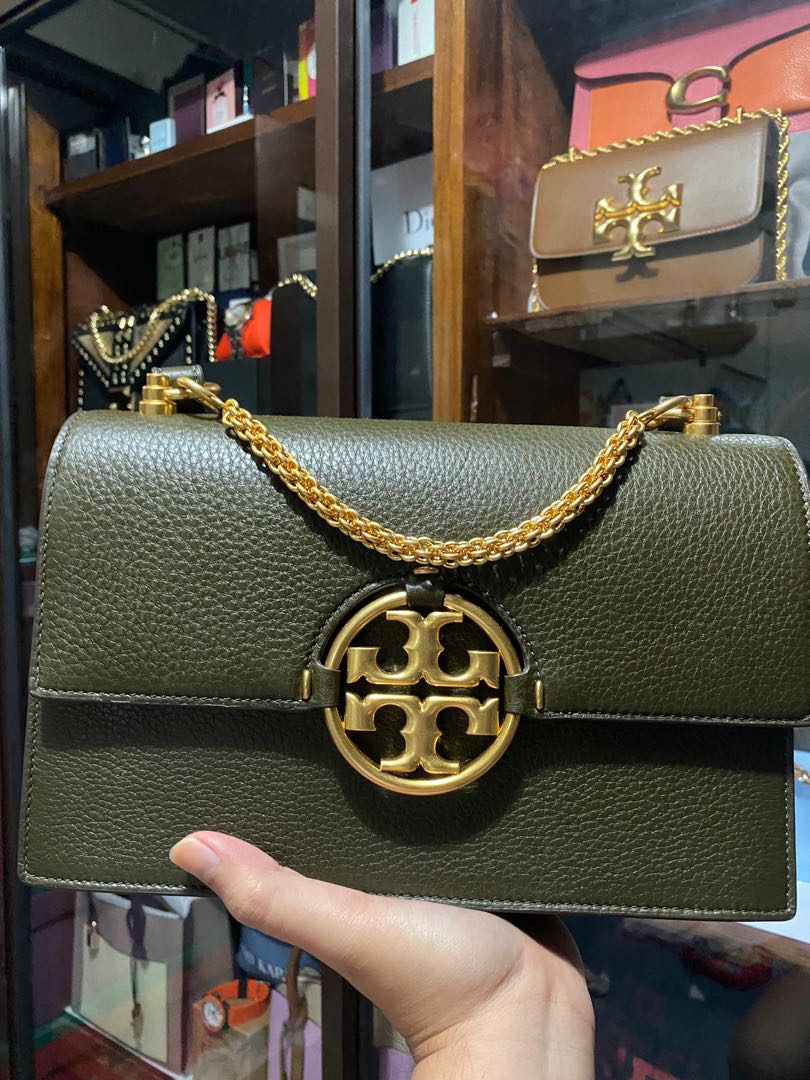 Tory Burch Miller Shoulder Medium Bag - Leccio