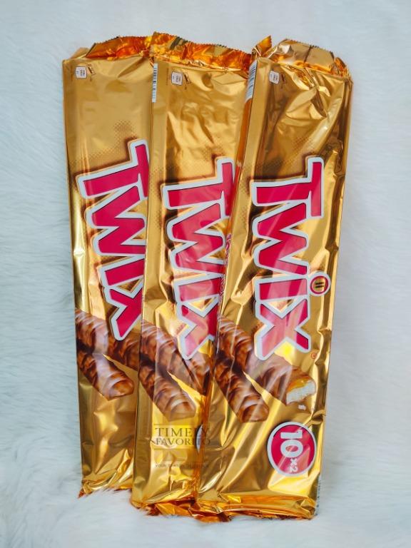 Chocolate bar Twix 10 +2 bars - 500g, buy online