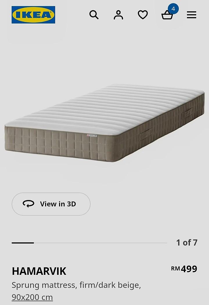 Ikea hamarvik store single