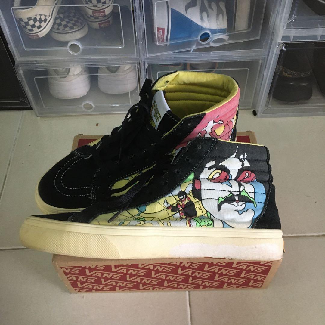 Beatles vans deals high tops