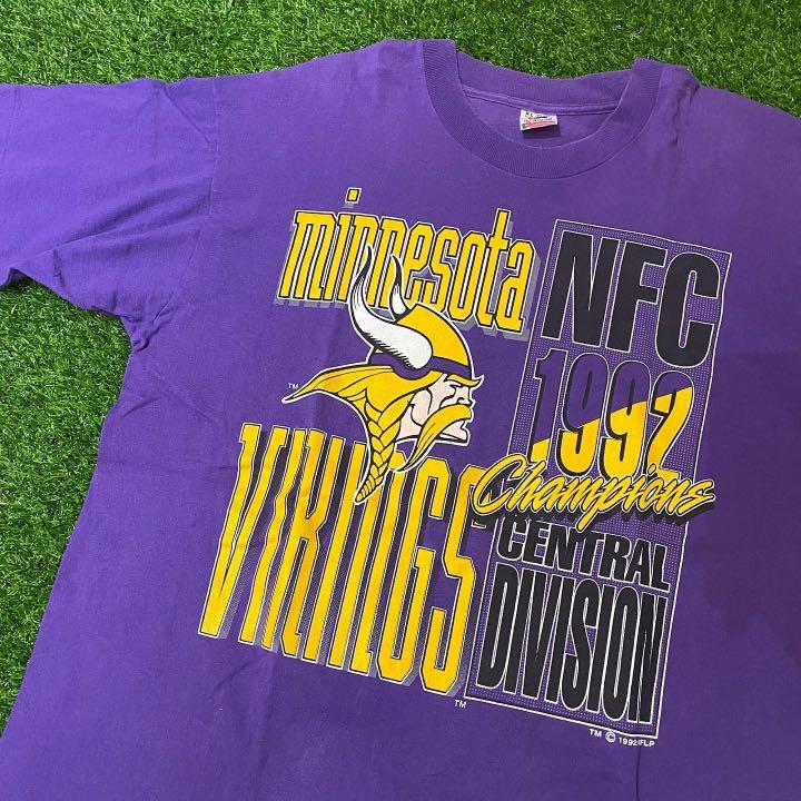 Men's Fanatics Branded Purple Minnesota Vikings 2022 NFC North Division Champions Divide & Conquer T-Shirt