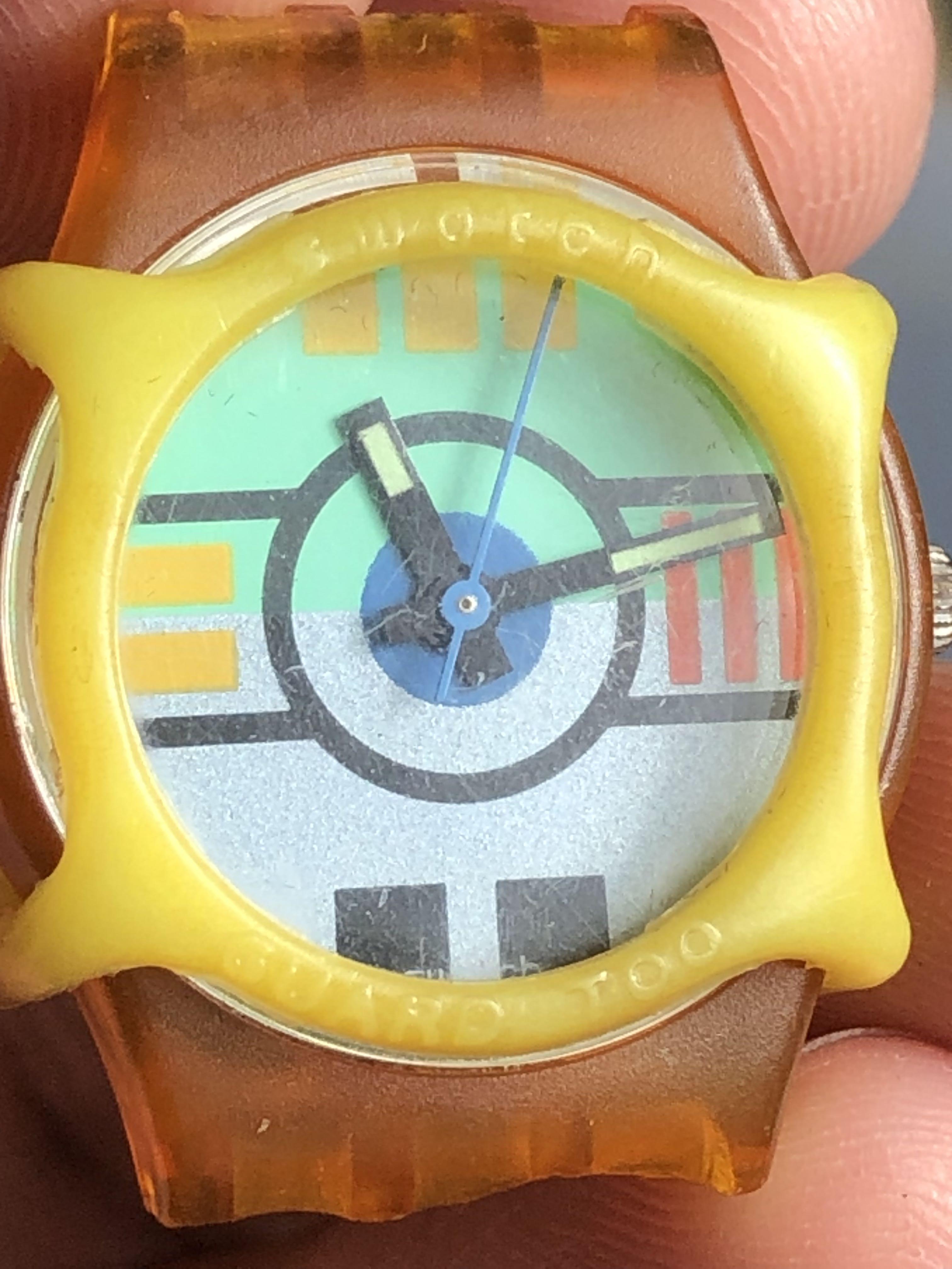Vintage 1980's swatch watches store
