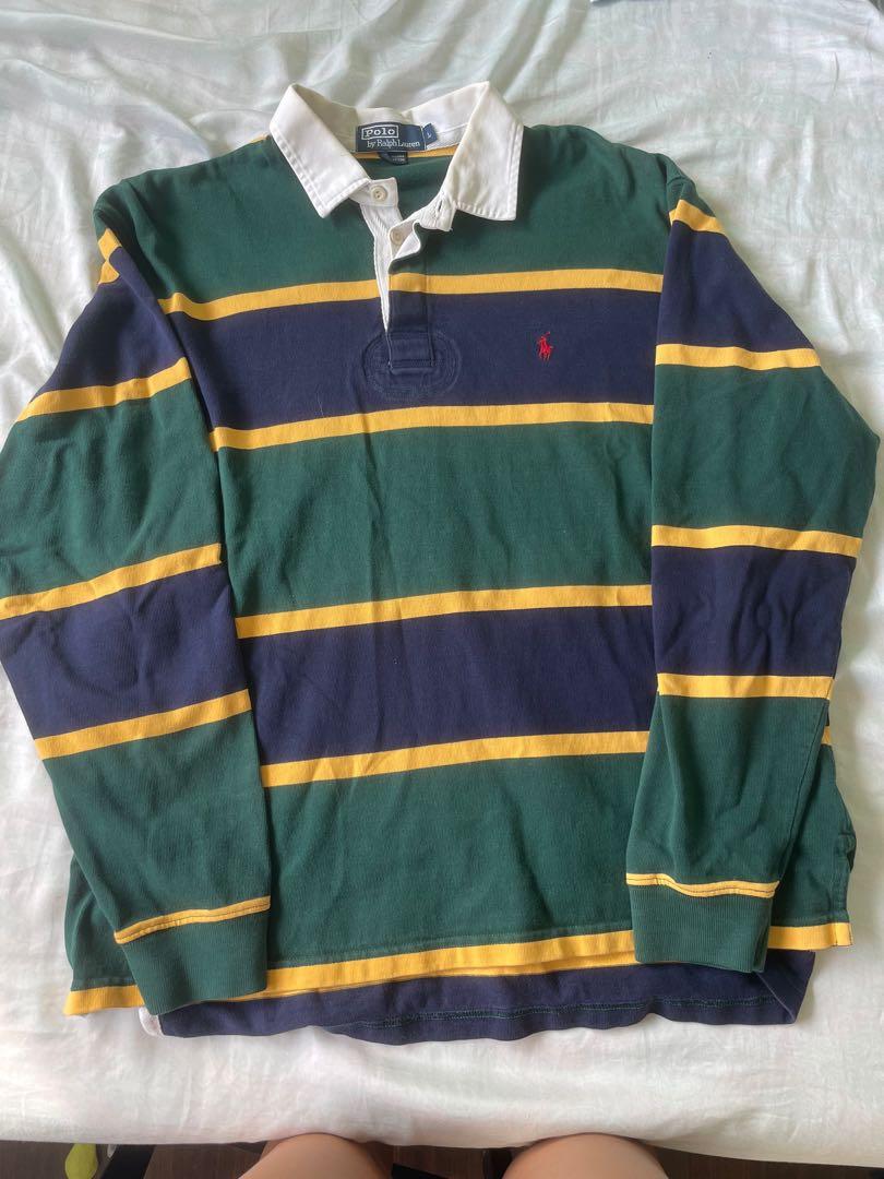 Green and yellow deals ralph lauren polo