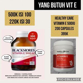 Vitamin E Blackmores
