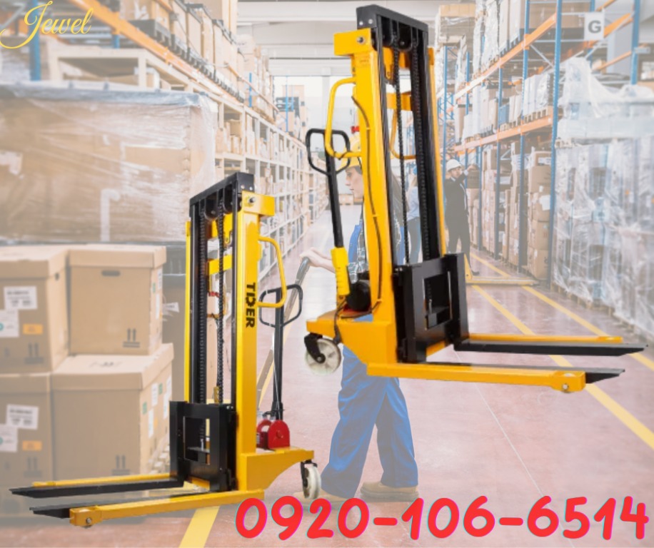 WIRE ROPE STACKER 1TON , 1.6 METERS HAND PALLER STACKER, Commercial ...