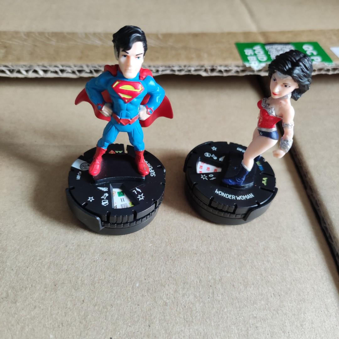 WizKids Neca DC HeroClix superman wonder women Hobbies Toys