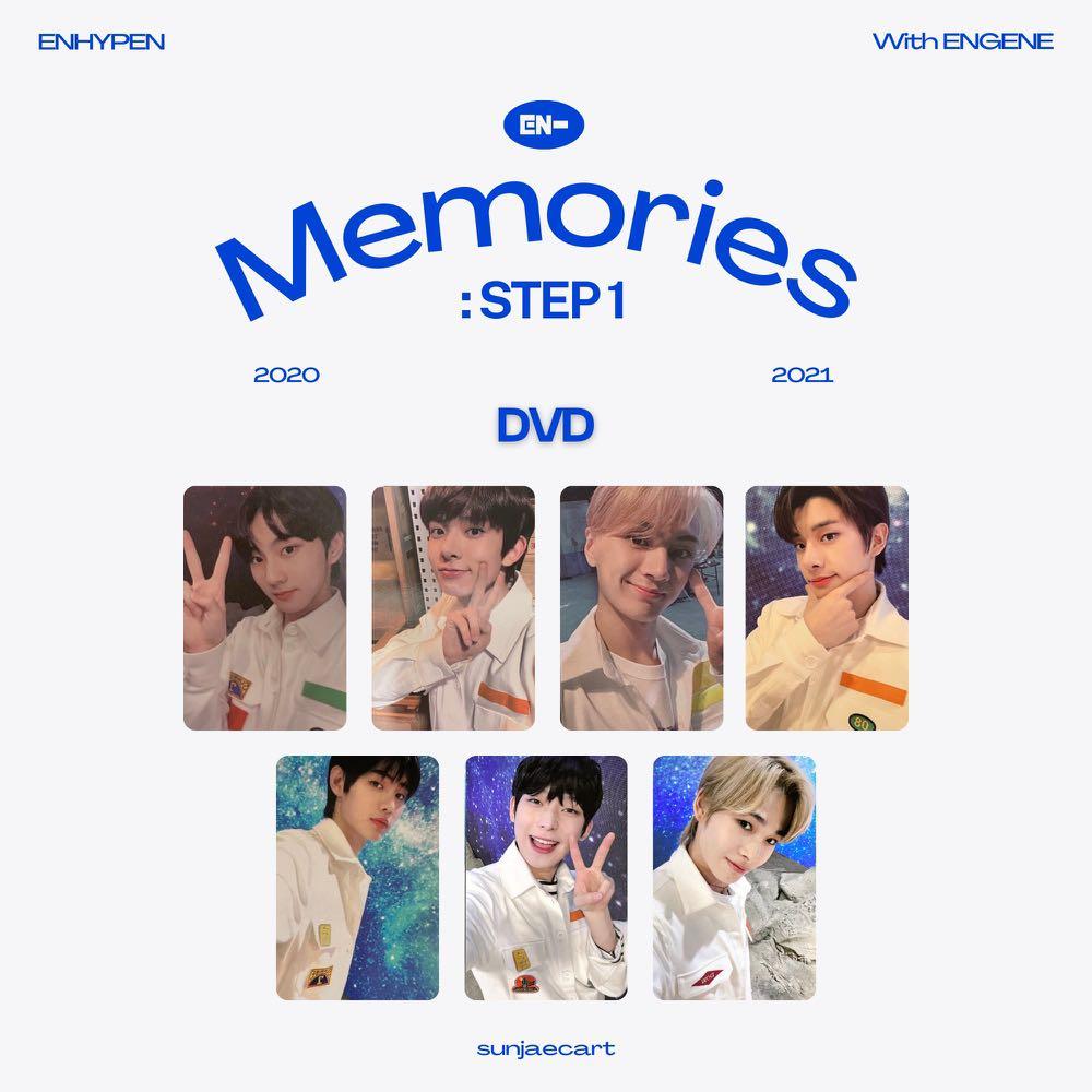 wtt enhypen niki riki heeseung jay pieces of memories dvd, Hobbies