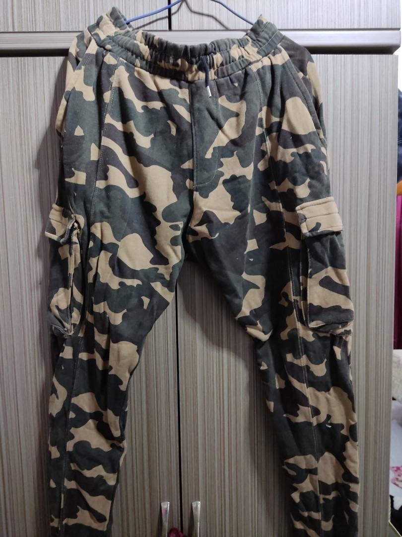 Zara camo pants mens on sale