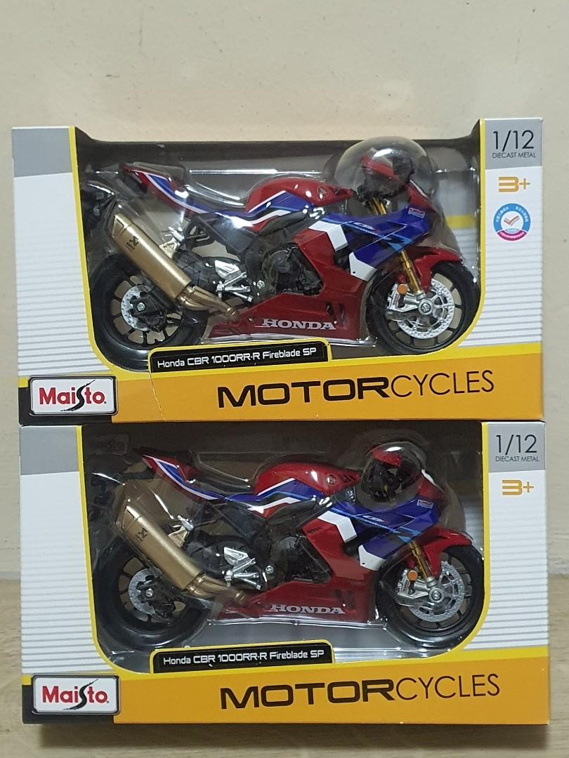 1/12 Scale Die Cast Motorcycle Model - Honda CBR 1000RR-R Fireblade SP  (2021), Hobbies & Toys, Toys & Games on Carousell