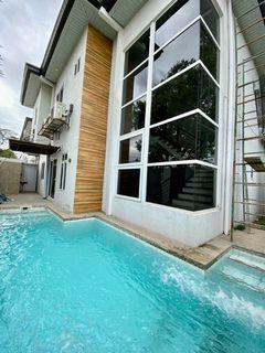 ||6 BEDROOMS FULLY FURNISHED HOUSE WITH SWIMMING POOL FOR RENT IN ANUNAS, ANGELES CITY PAMPANGA NEAR CLARK ||