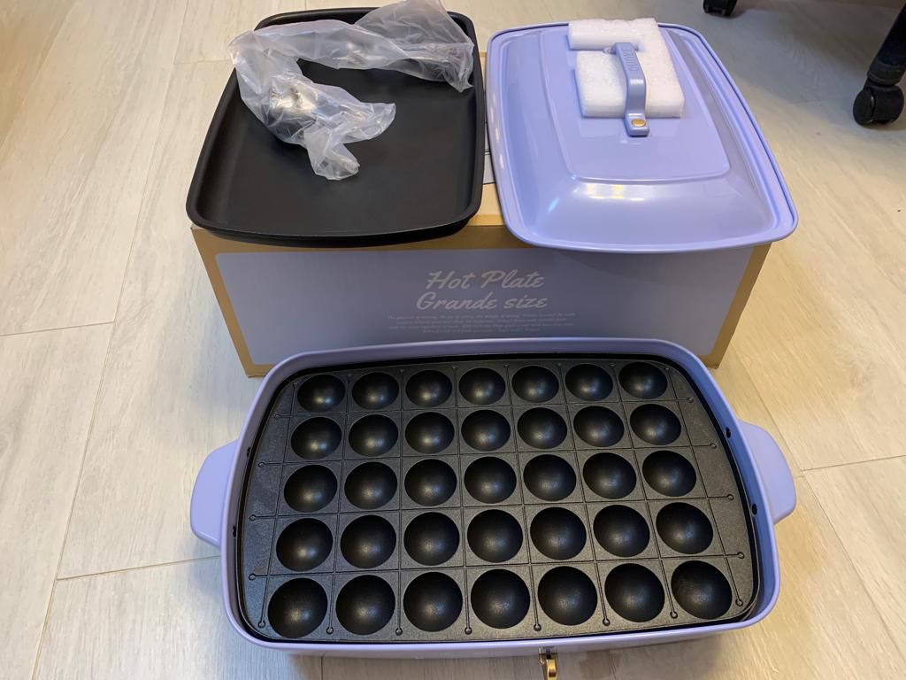 全新 Bruno Hot Plate Grande size 多功能電熱爐, 家庭電器, 廚房電器, 鍋具 Carousell