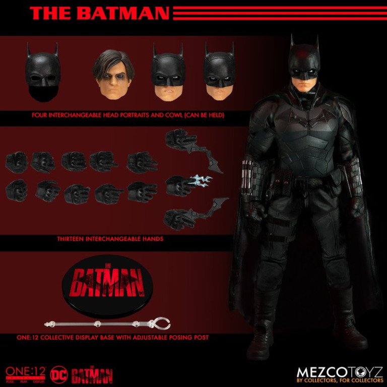 預訂) Mezco One:12 The Batman (2022), 興趣及遊戲, 玩具& 遊戲類