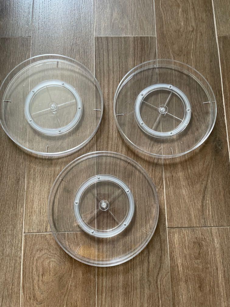 Acrylic lazy susan, Furniture & Home Living, Kitchenware & Tableware