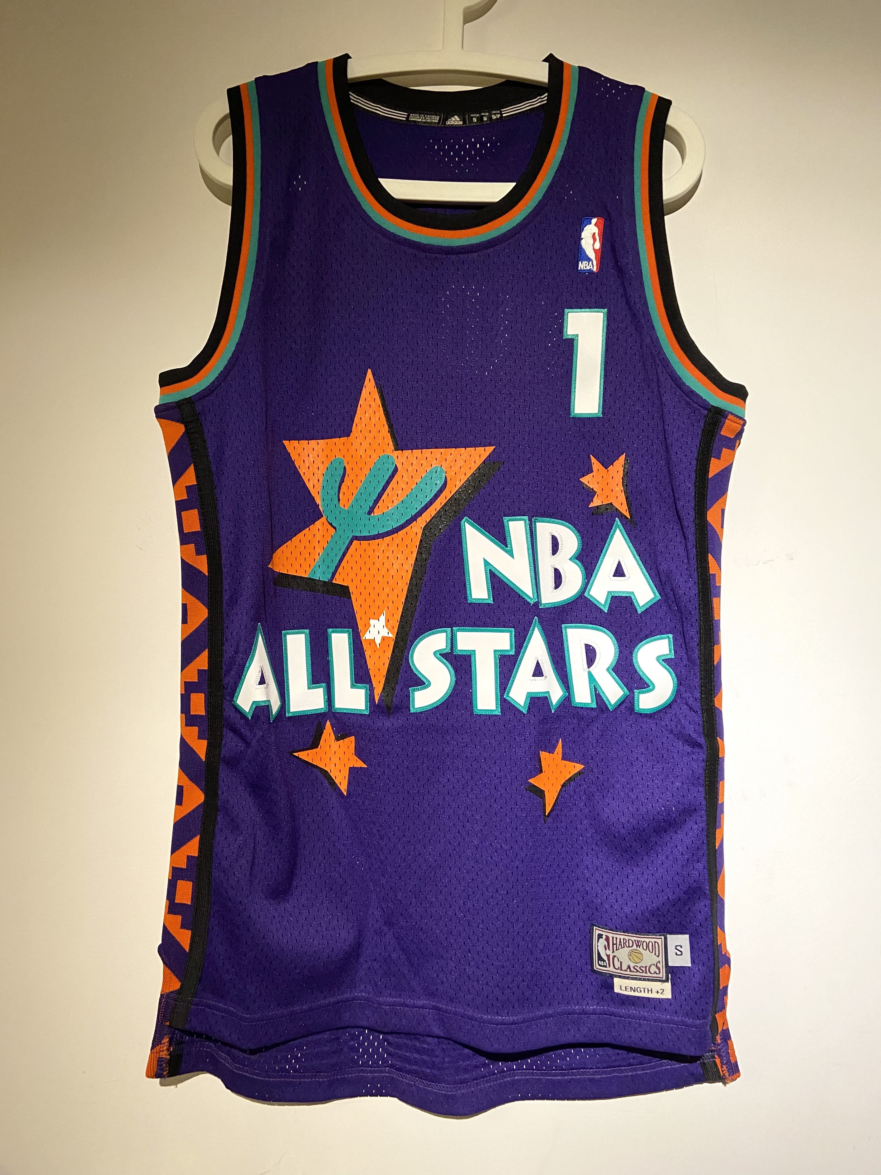 Adidas Penny Hardaway 95 NBA All Star Game East Purple Jersey