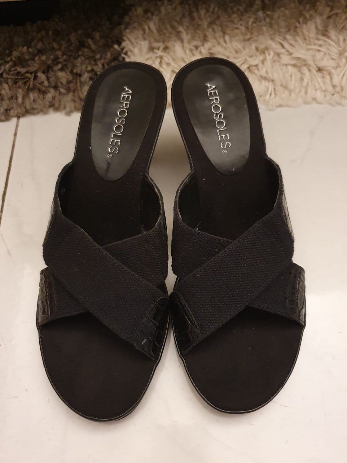 Aerosoles mules black online