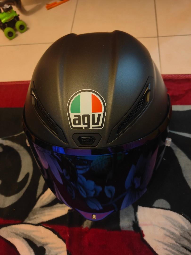 AGV Corsa R Matte Black Size L Auto Accessories on Carousell