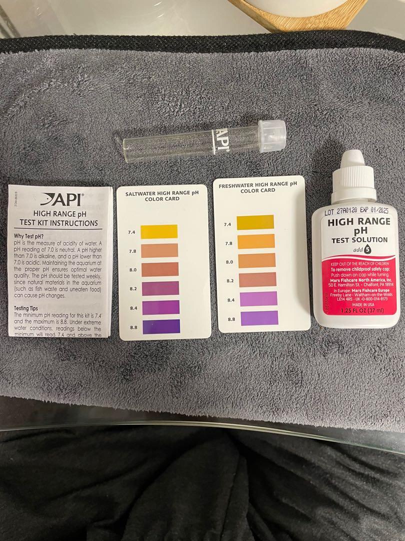 API high range pH test Kit, Pet Supplies, Homes & Other Pet Accessories