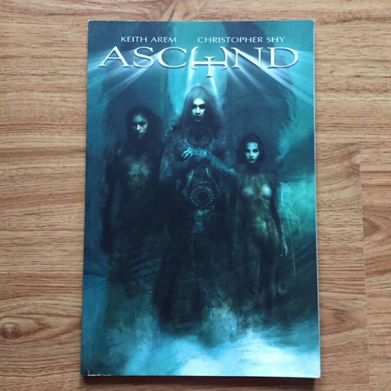 Ascend by Keith Arem and Christopher Shy (Comic/Graphic Novel) (Category: Comics & Manga) located in Pasig City. Submitted by sell.phi (Listing ID 1148078645, Image 1). Description: Ascend by Keith Arem and Christopher Shy Comic/Graphic Novel preloved paperback with signs of wear on the covers.