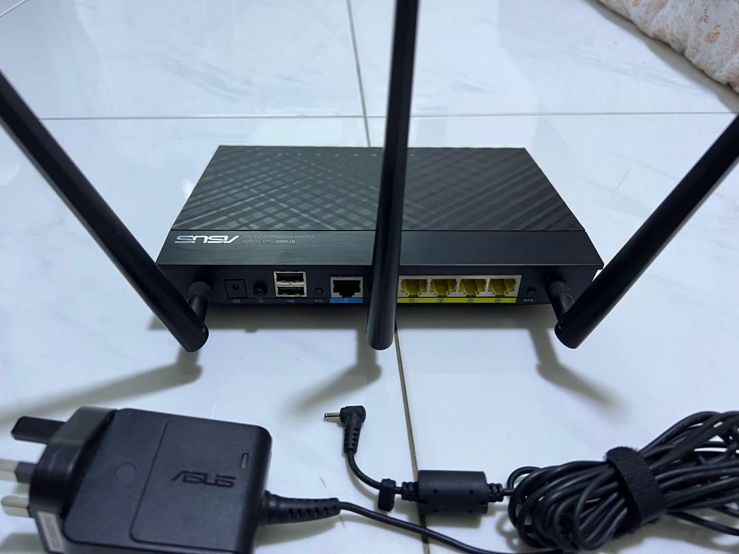 Asus RT-N66U Dark knight router, Computers & Tech, Parts & Accessories ...