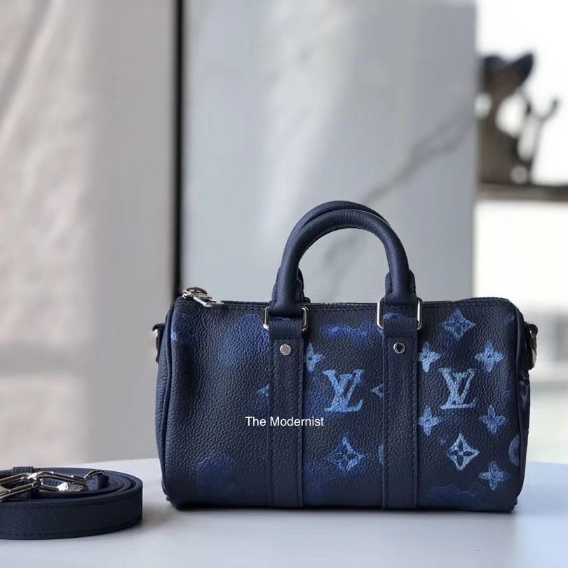 Louis Vuitton Keepall XS Blue Watercolor Bag, New in Dustbag