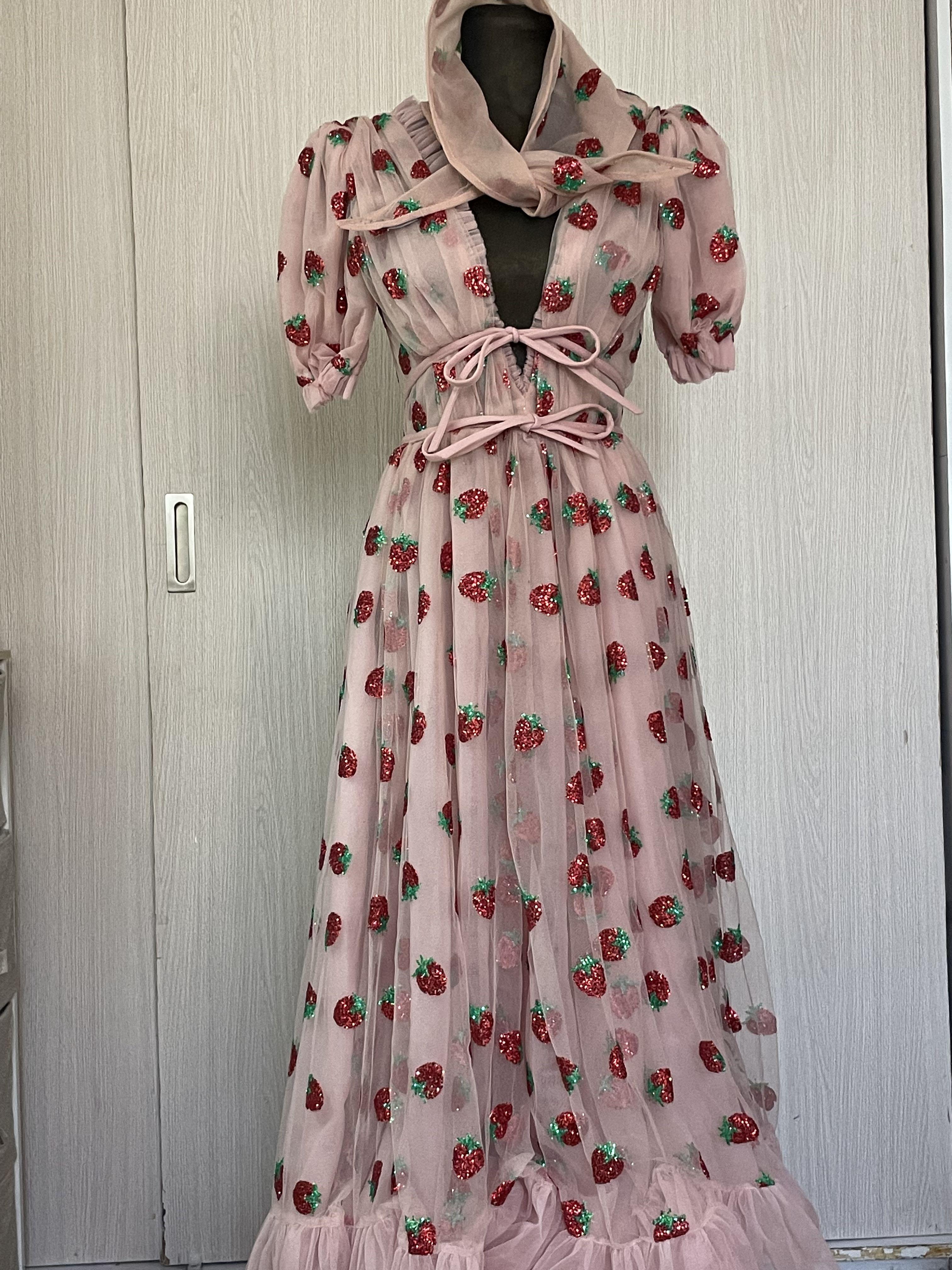 Corset Strawberry Mini Dress – Lirika Matoshi