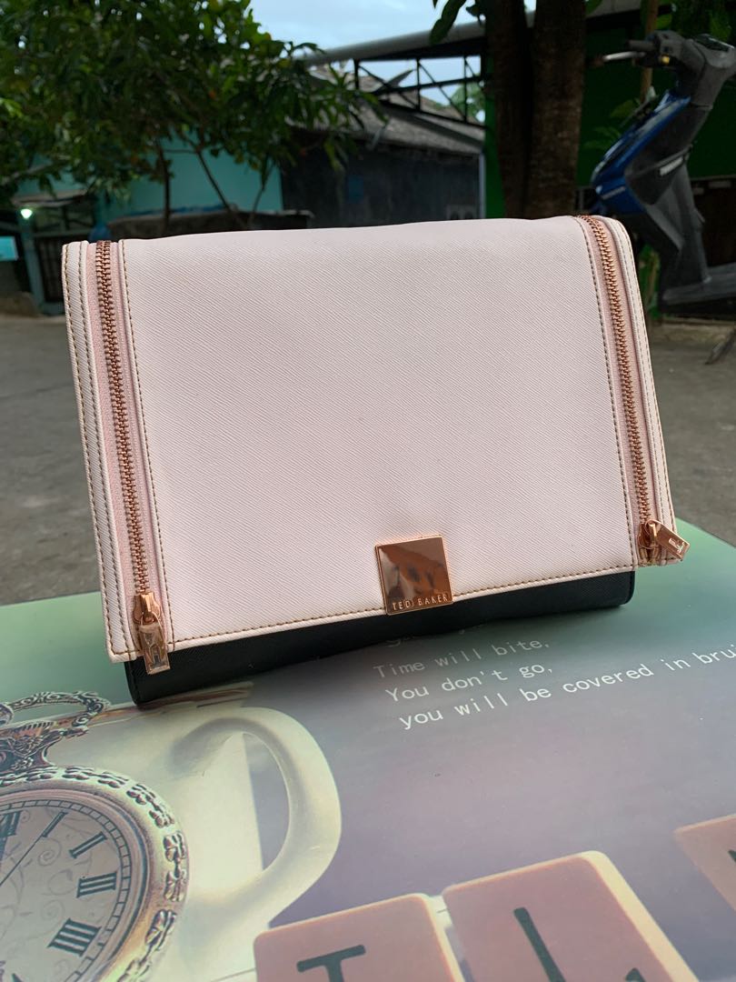 ted baker pink and black bag