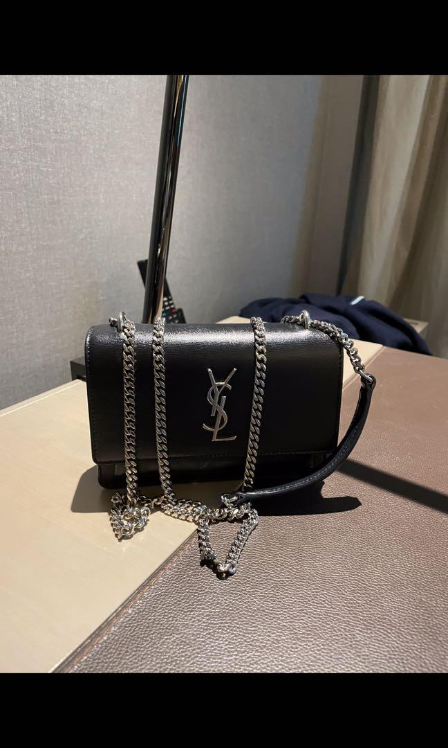 Ysl mini store sunset chain wallet