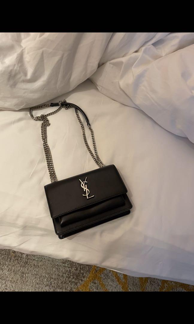 Ysl mini best sale sunset chain wallet