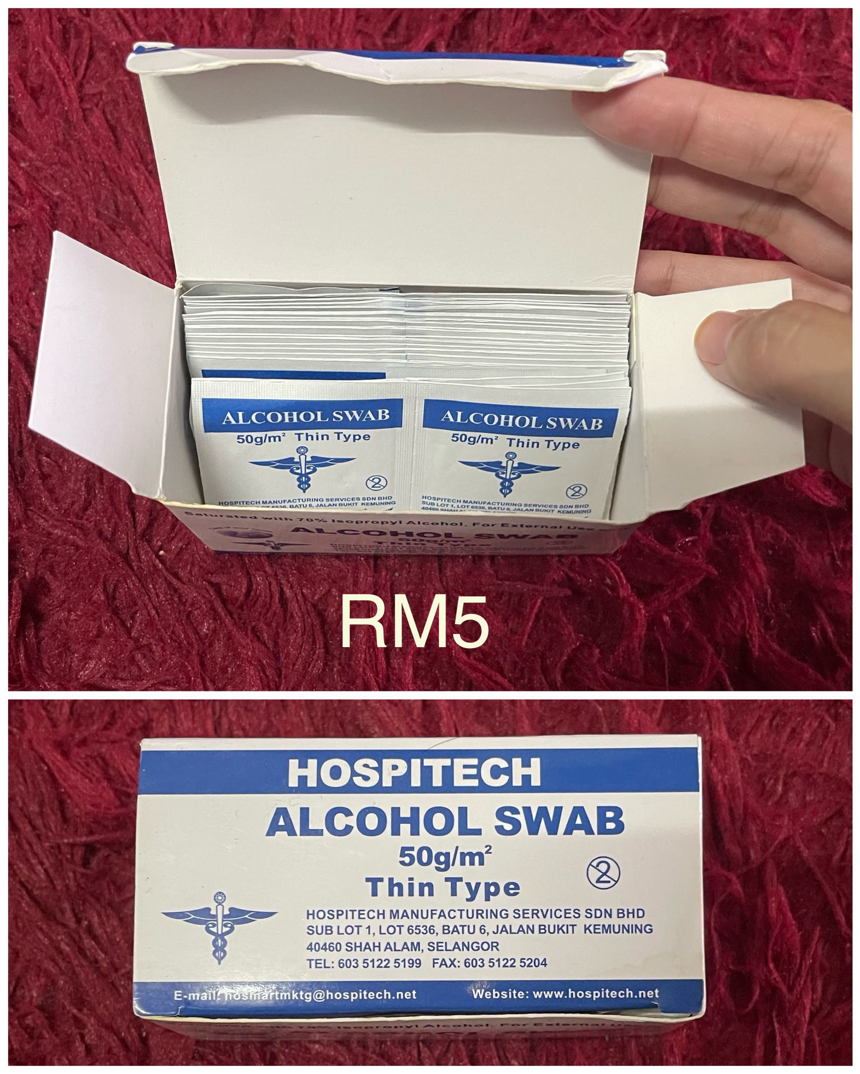 Alcohol swabs for clearance baby