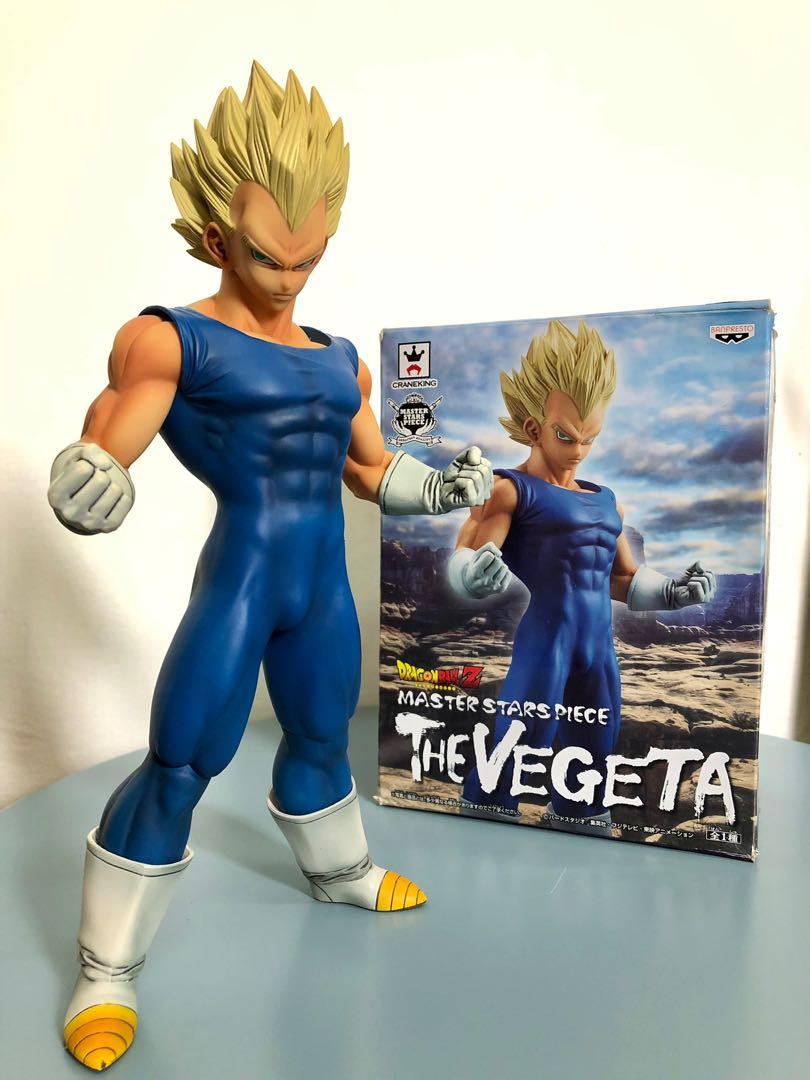 Dragon ball ss vegeta figure master stars piece Banpresto japan authentic rare 