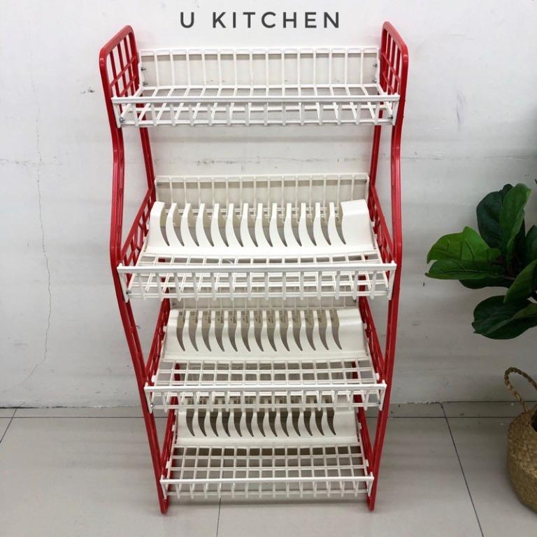 4 tier plate rack hot sale