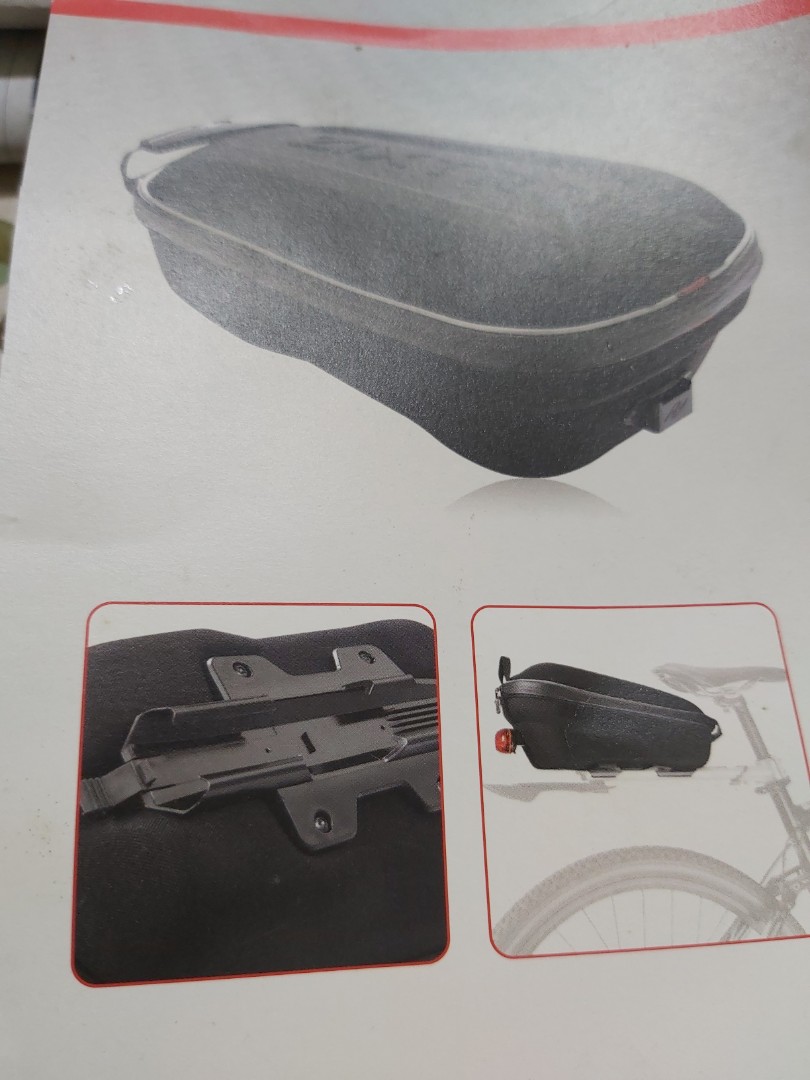 Bicycle rear carrier box, Sports Equipment, Bicycles & Parts, Parts