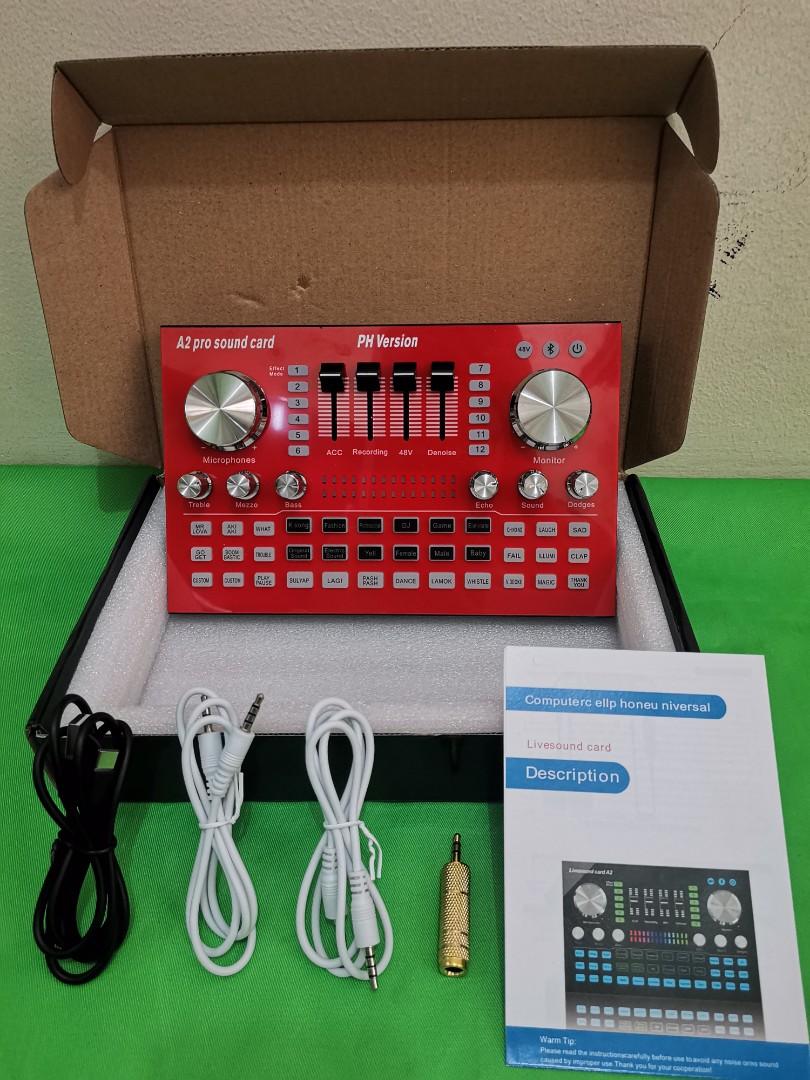 Brand New Soundcard Ph Version With 48v Phantom Power Built In High Quality Audio Other Audio Equipment On Carousell