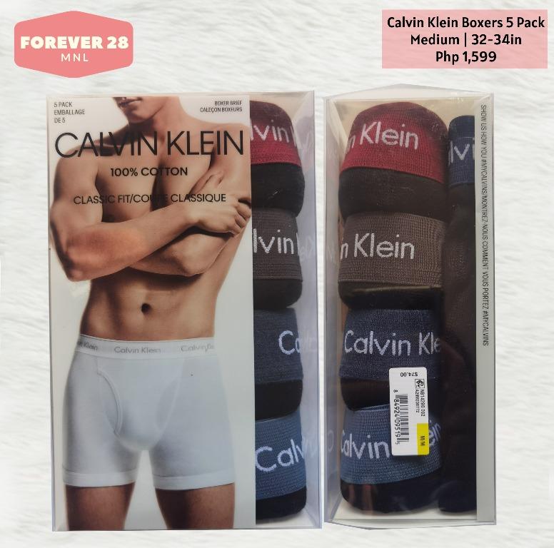 Calvin Klein Boxers 5 pack