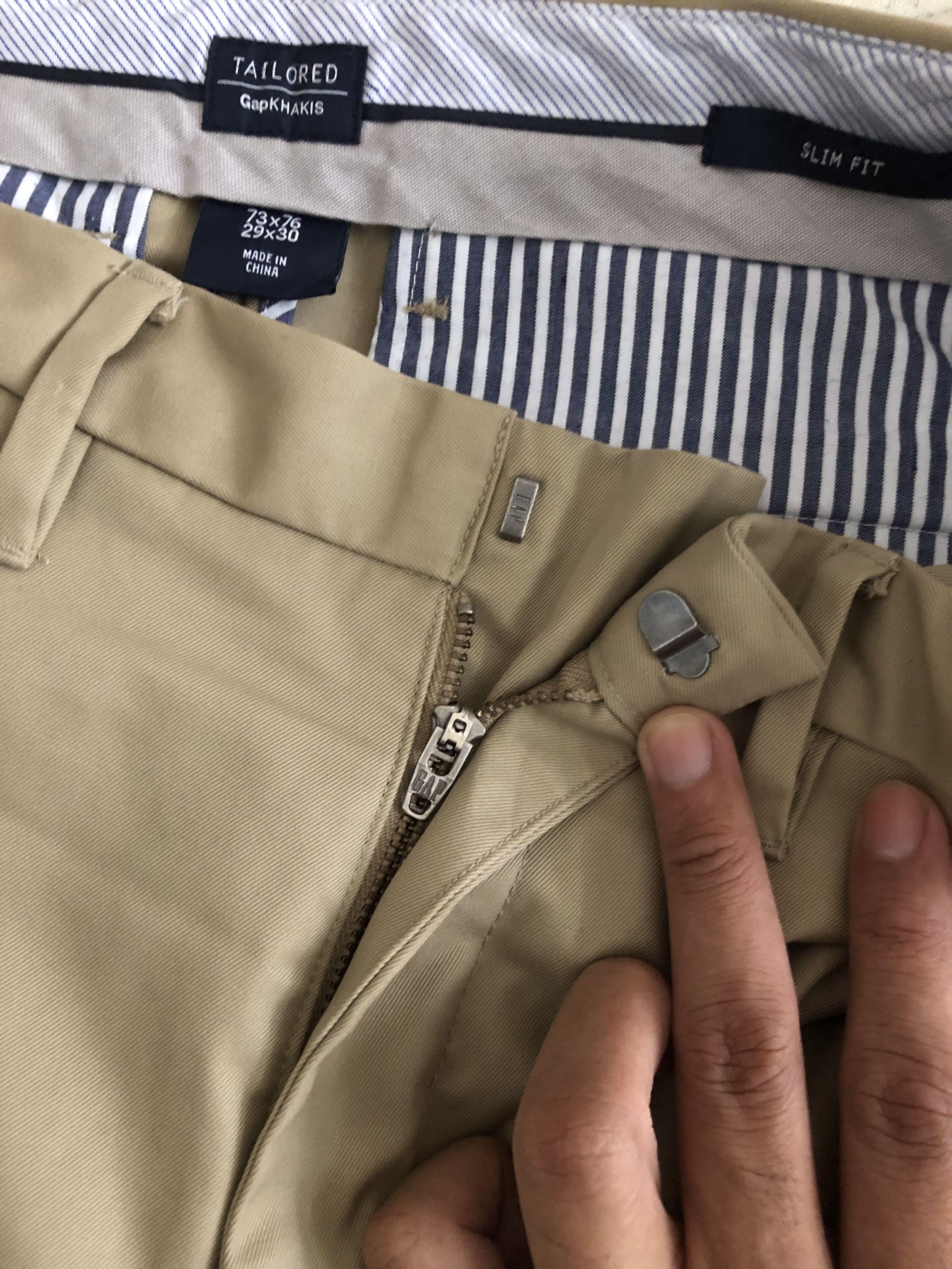 Tailored gap khakis online